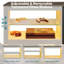 Brahma 63" TV Stand, PS5 Gaming Console, LED Entertainment Center with Glass Shelves-1275516974