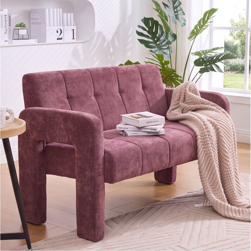 Canapé 2 places Nordic Modern Chenille