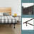 Pomona Advanced Bed Frame with Steel Rivets-476839684