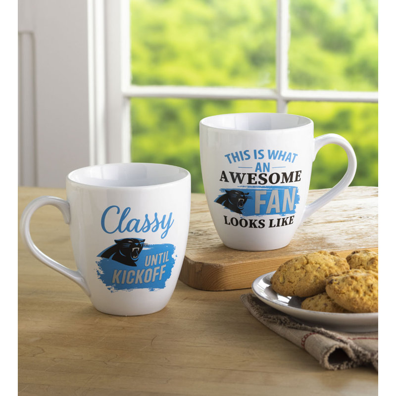 Ceramic Coffee Mug, Carolina Panthers
