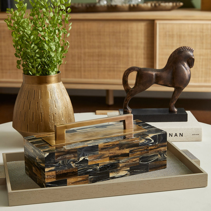 Cairo Horn Decorative Box