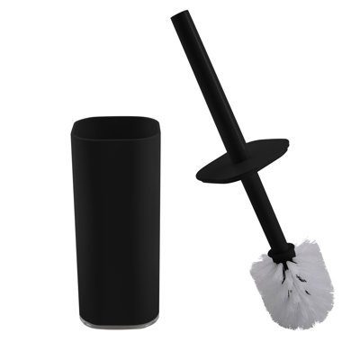 15,16 po H Brosse de toilette et support autoportant