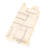 Modern Cotton Curtain Panel with Geometric Embroidery