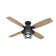 52" Port Royale 4 - Blade Standard Ceiling Fan with Remote Control and Light Kit Included