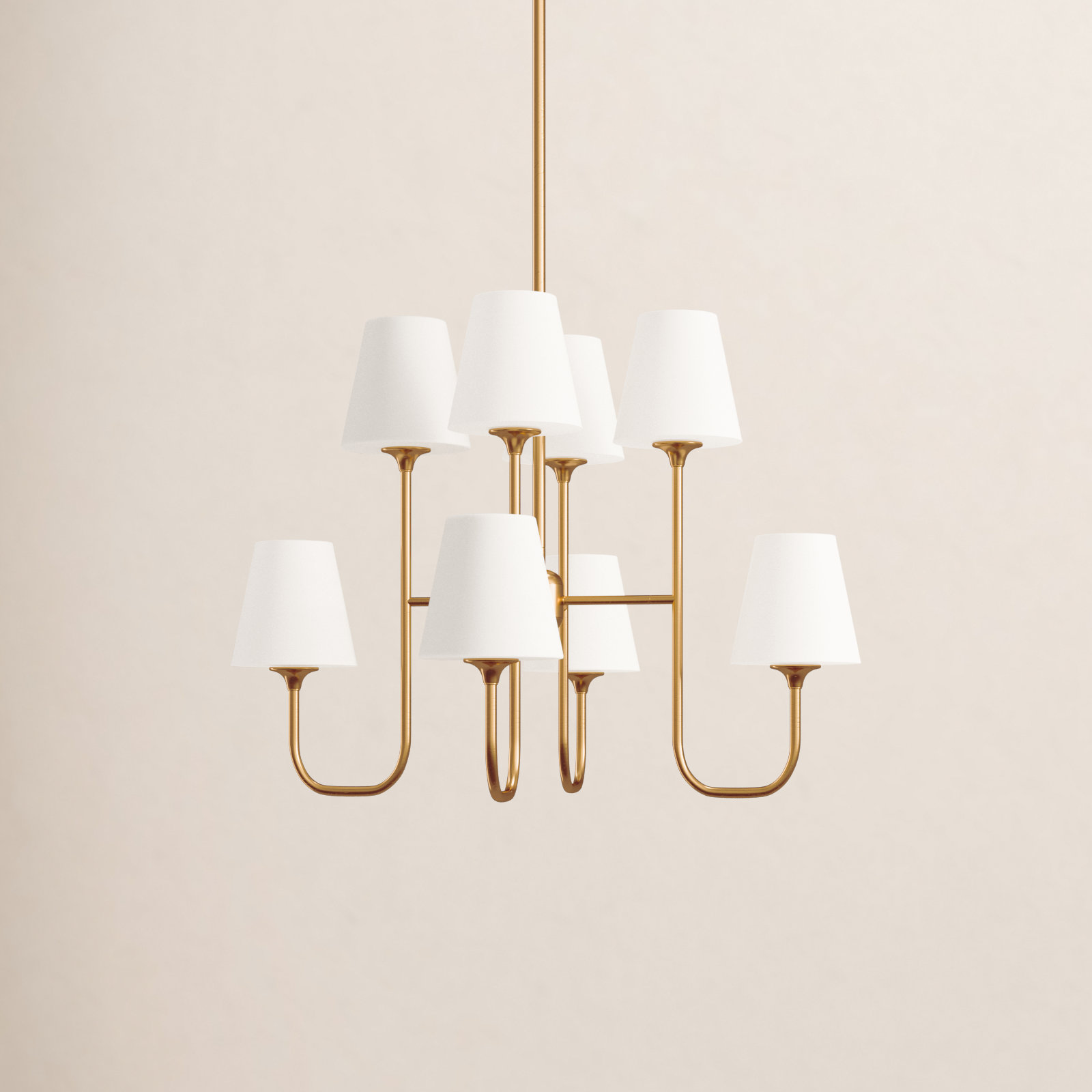 Lane 8-Light Chandelier, Vibrant Gold