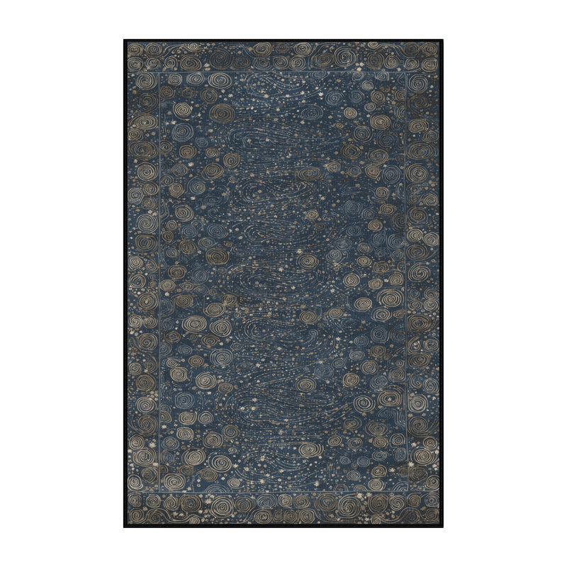 Tapis gris lavable à la machine, Rectangle 2 pi x 3 pi