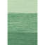 Tapis contemporain tissé à la main Yarira India vert / crème-212576143