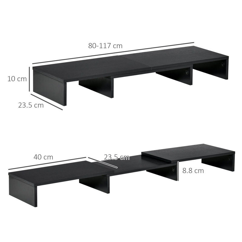 Hachenburg Manufactured Wood Monitor Stand