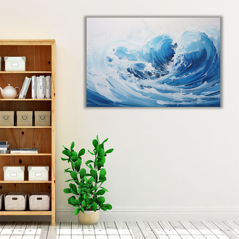 Oceanic Energy, 20" H x 30" W