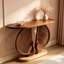 Console en bois massif de style médiéval-1470336444