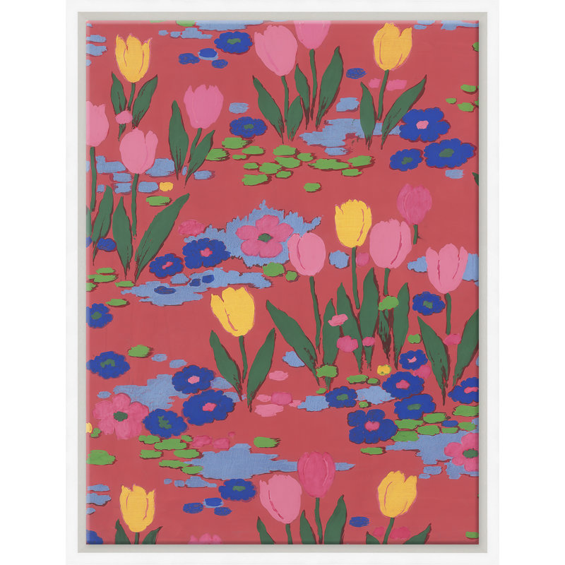 Tulips 1 (Var. 1) Print by Paule Marrot