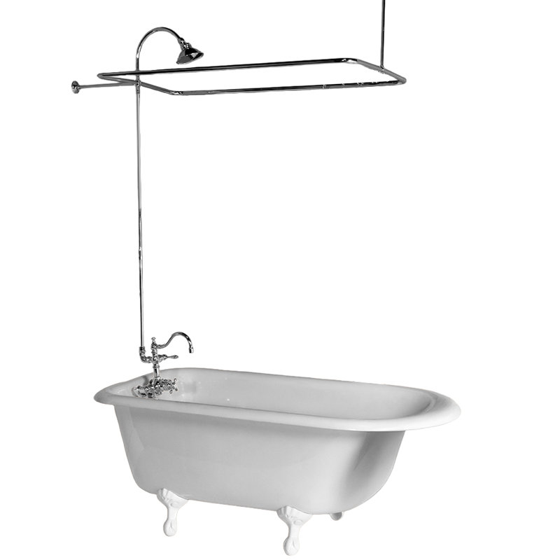 Thermostatic Tub Enclosure Shower System (P1071) by Strom Living, Chrome