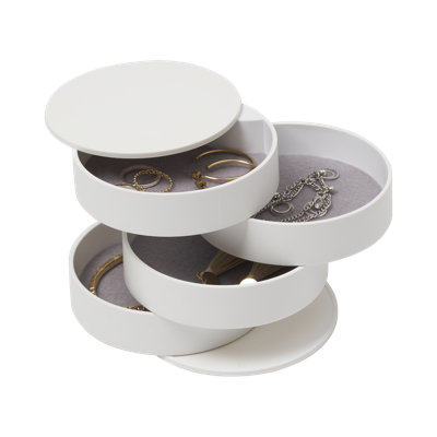 Plateau à accessoires à 4 niveaux Yamazaki Home, peu encombrant, plastique