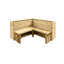 Solid Wood Outdoor Bench
