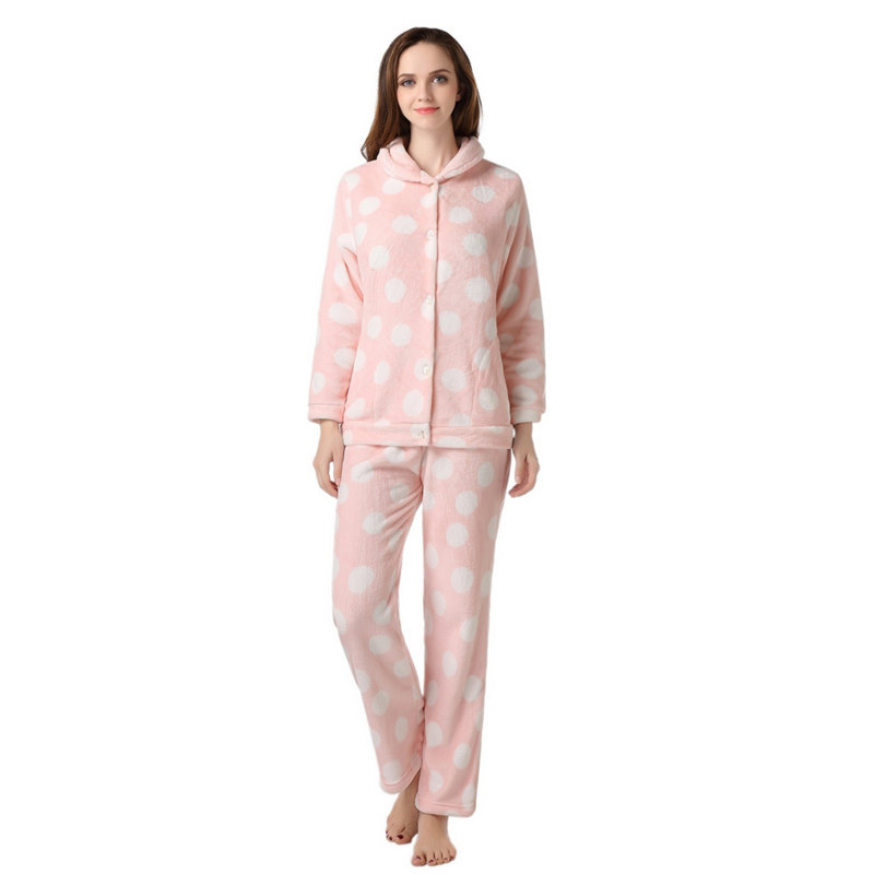 Fleece Girl / Woman+ Ankle Pyjama with Pockets