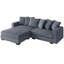 Canapé modulaire rembourré 4 pièces 4 pièces-2090008263