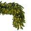 Vickerman 9' x 24" Deluxe Sequoia Pine Artificial Pre-Lit Garland with Guage Galvanized Wire