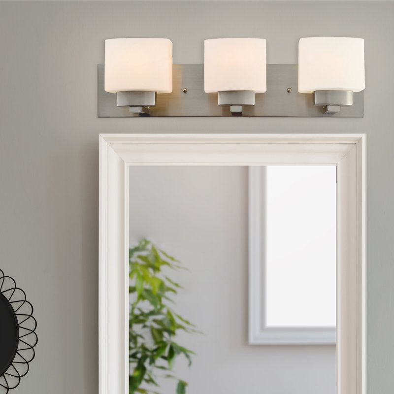Adelie Dimmable Vanity Light, Matte Black, 3