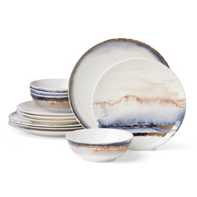 Lenox Summer Radiance 12-Piece Dinnerware Set