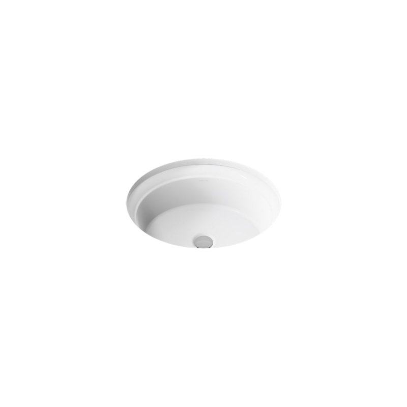 Artifacts 21-1/4 In. Oval Undermount Bathroom Sink