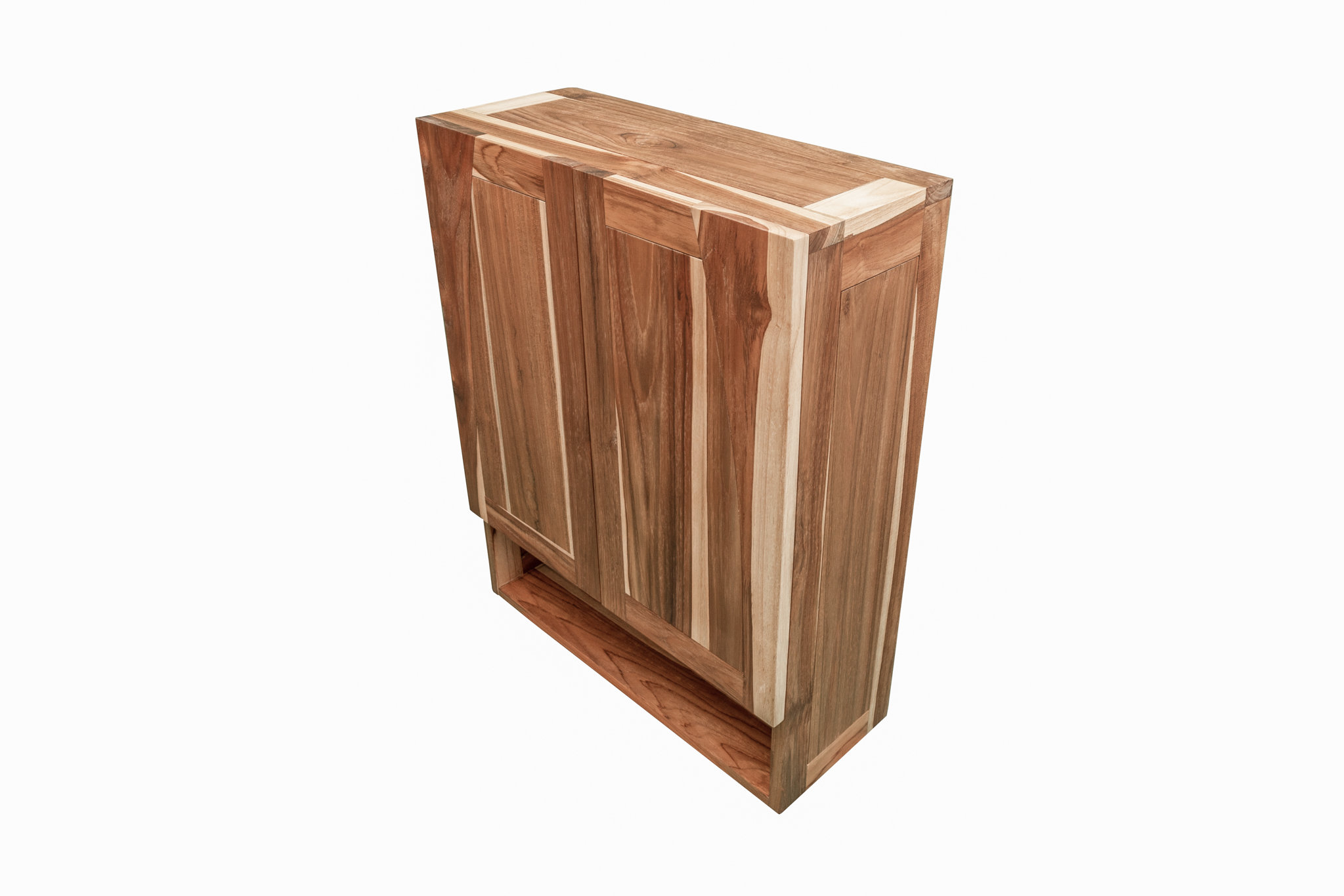 EcoDecors Significado 36 in. L Teak Vanity Cabinet Only in Natural