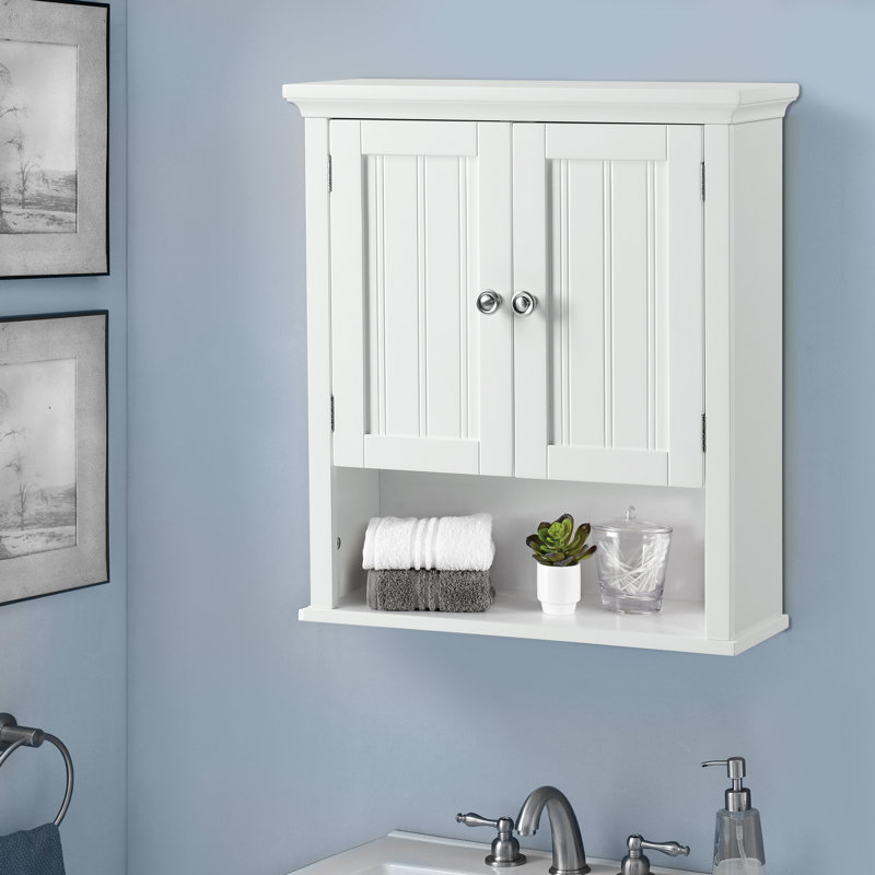 Armoire murale de salle de bain Aaron-Jay l 22 po x H 25,2 po x P 7,9 po
