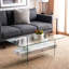 Table basse en traineau Kayley-46816801