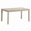 Ensemble de salle à manger 7 pièces, table et 6 chaises d'appoint