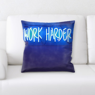 Coussin décoratif travail difficile