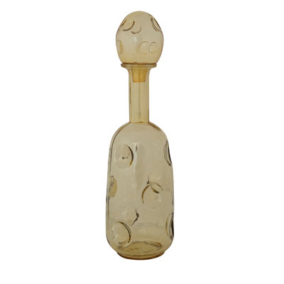 Organic Shaped Glass Decanter With Stopper