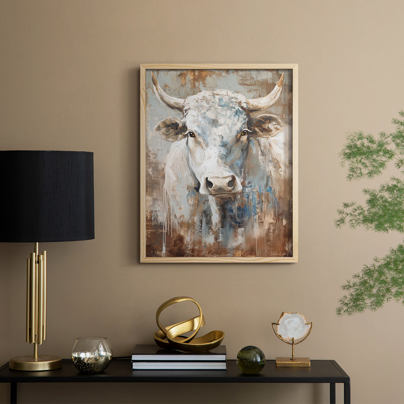 ANIMALS Series CXLI, reproduction encadrée - bois massif, H 11 po x l 9 po