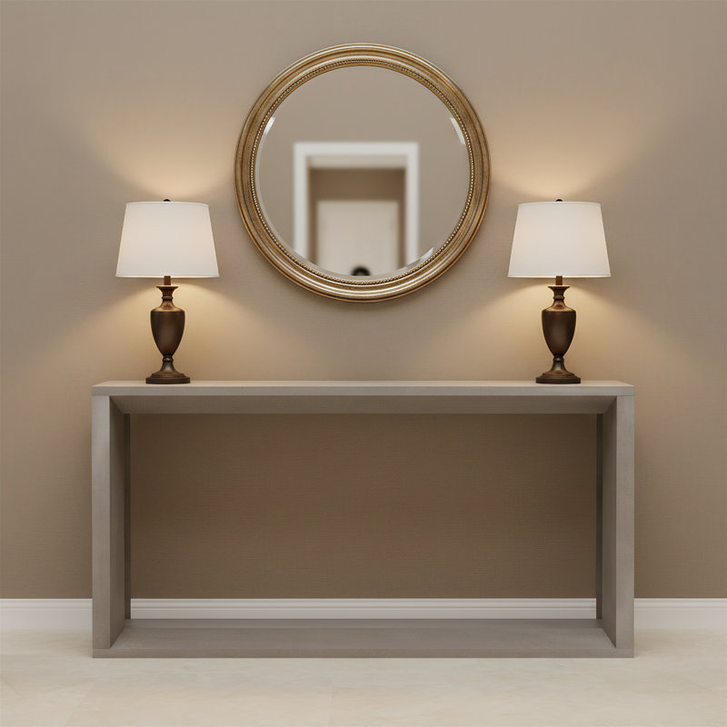 Table d'appoint 60 po, Gris