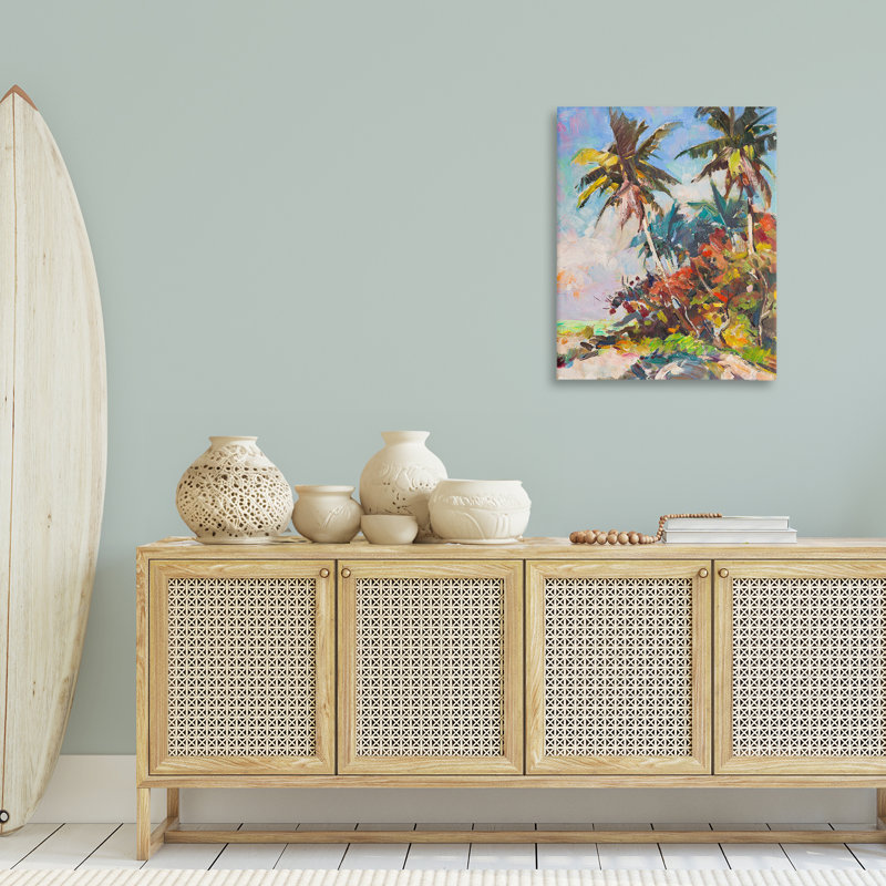 «Vivid Palm Nature» par Richard A. Rodgers, H 30 po x l 24 po