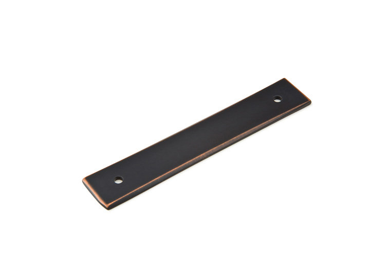 Metal Pull Backplate, Oil Rubbed Bronze