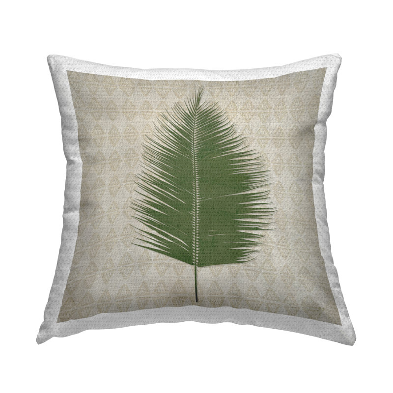 Floral Outdoor Throw Pillow