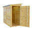 3 ft. W x 6 ft. D Wood Overlap Pent Storage Shed