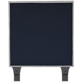 Classic Square Estate Two Line Address Sign Plaque with Lawn Stakes