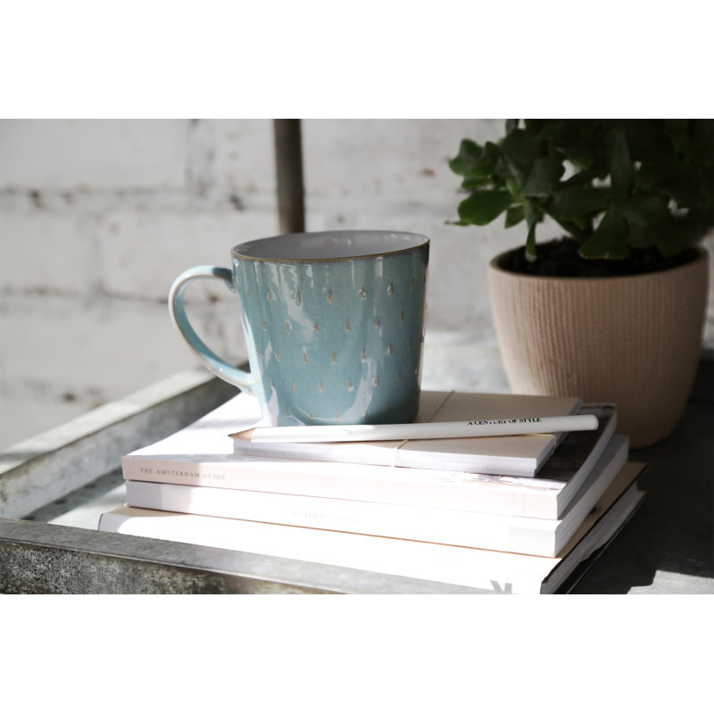 Hand-crafted Mugs Denby Azure Cascade Mug, Azure