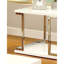 Table de bout blanche 1 pièce