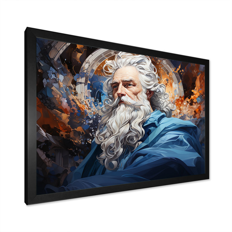 «Solomons saphir monarque de l'Israel antique», reproduction d'art sur toile, H 34 po x l 44 po x P 1,5 po