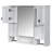 Wall Mounted Bathroom Cabinet with Mirror-126812620