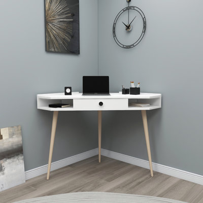 Yair Modular Solid Wood Computer Desk