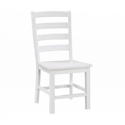 Ensemble de 2 chaises d'appoint en bois de style décontracté
