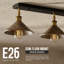 Plafonnier semi-encastré 3 lumières E26-130092807