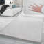 Tapis super doux moelleux à poils longs et luxueux en crème unie-2115219776