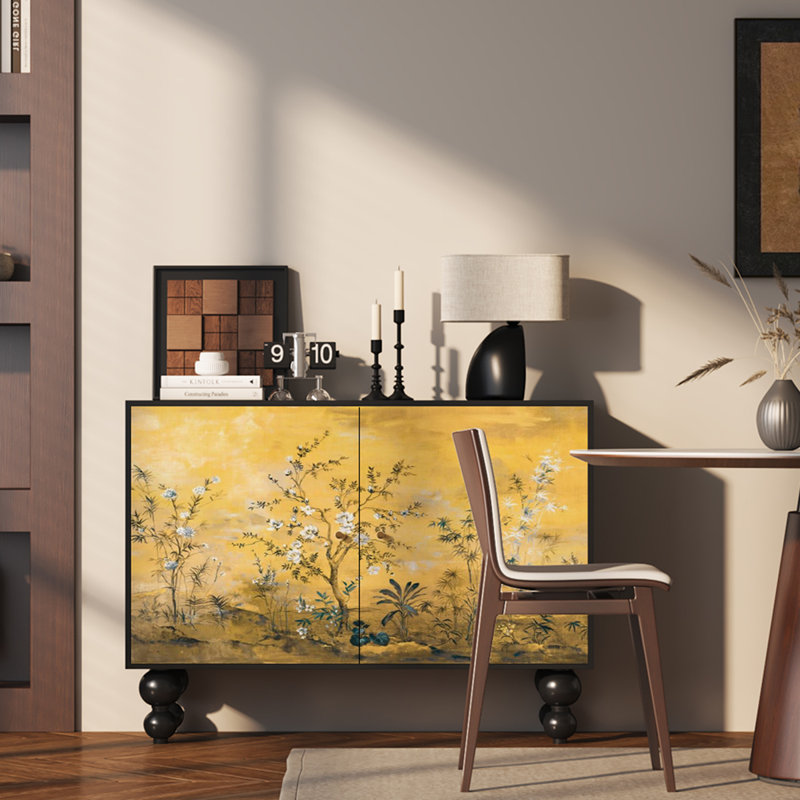 Armoire de vestibule rétro à double porte