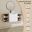 Ensemble de meuble-lavabo simple mural 48 po Resheka