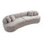 Canapé modulaire surdimensionné en L Modern Compression-130164089