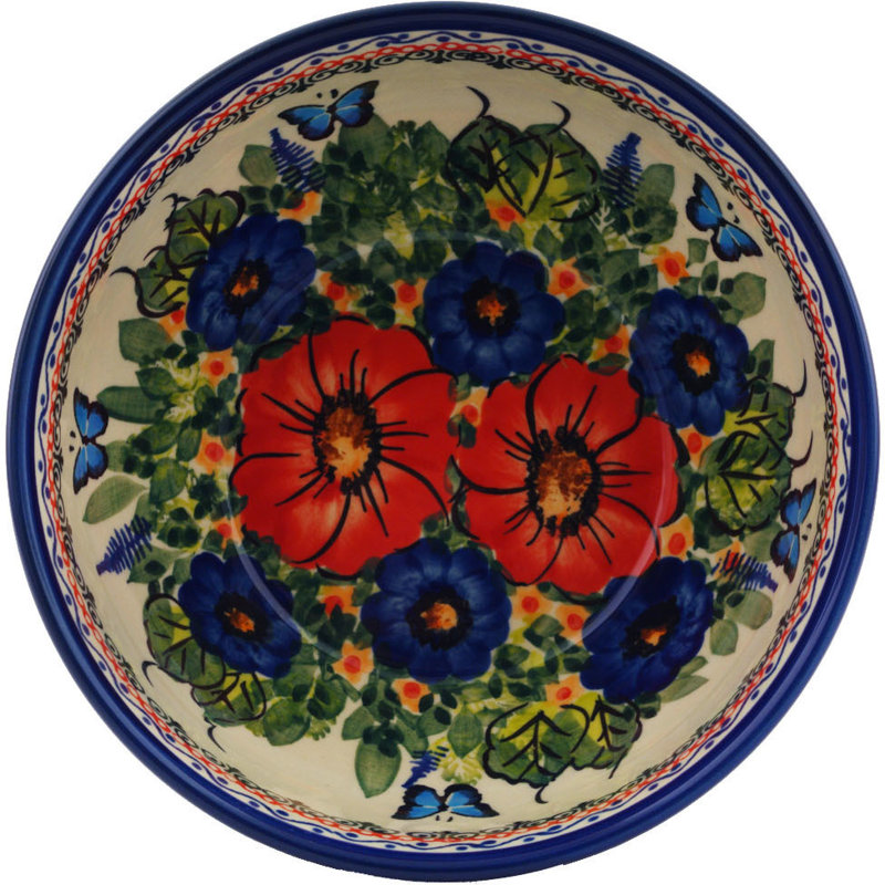 Butterfly Paradise 27 oz. Rice Bowl