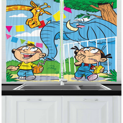 Tailored Kitchen Curtain